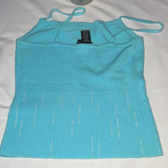 BCBG MAXAZRIA Light Blue Cardigan Sweater Set Size Small - Picture 6 of 8